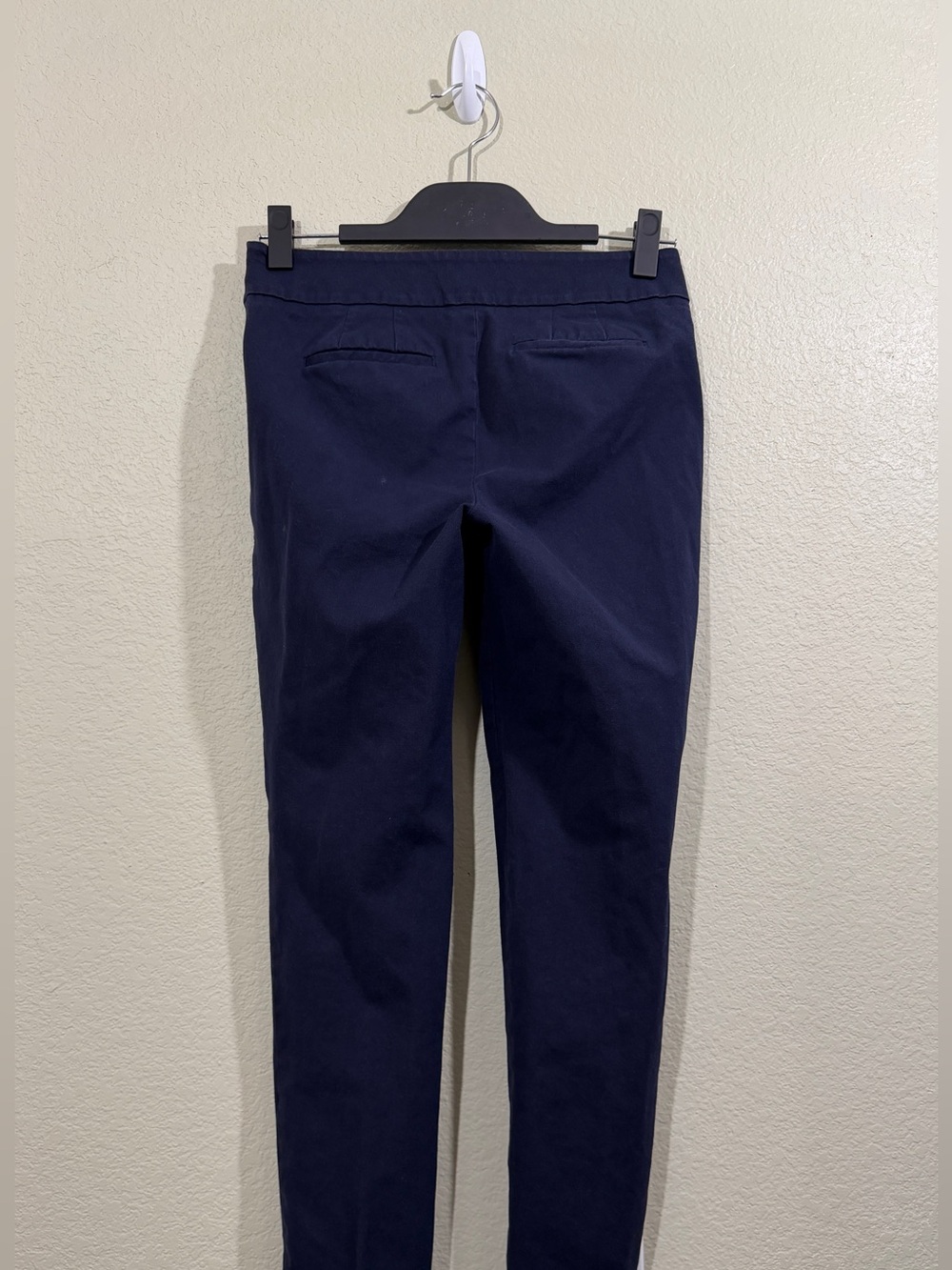 Talbots Navy Slim Pull-On Ponte Pants - Picture 2 of 14